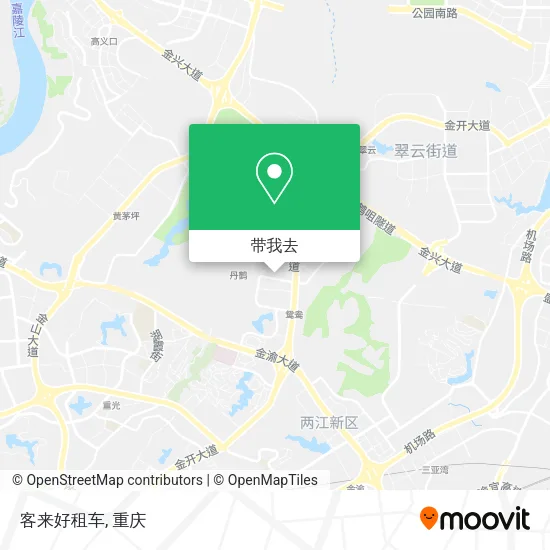客来好租车地图