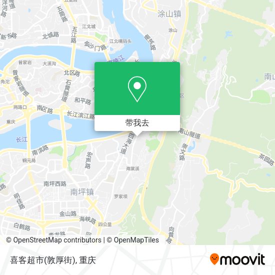 喜客超市(敦厚街)地图
