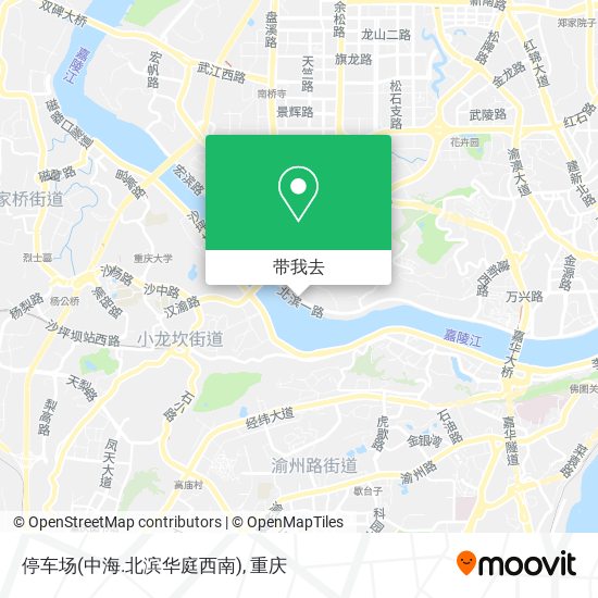 停车场(中海.北滨华庭西南)地图