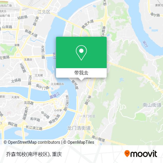 乔森驾校(南坪校区)地图