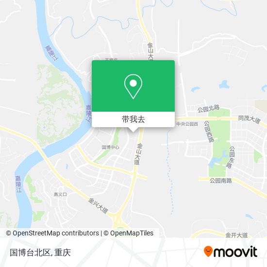 国博台北区地图