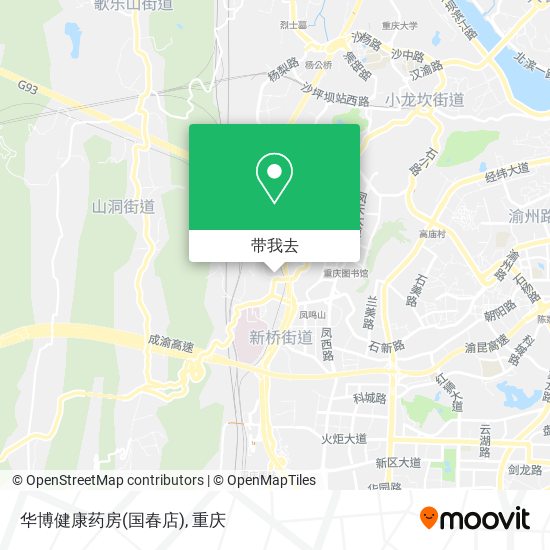 华博健康药房(国春店)地图