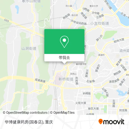 华博健康药房(国春店)地图