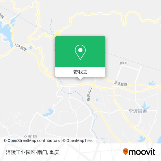 涪陵工业园区-南门地图