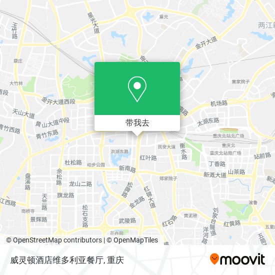 威灵顿酒店维多利亚餐厅地图