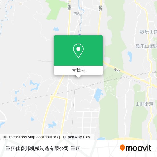 重庆佳多邦机械制造有限公司地图
