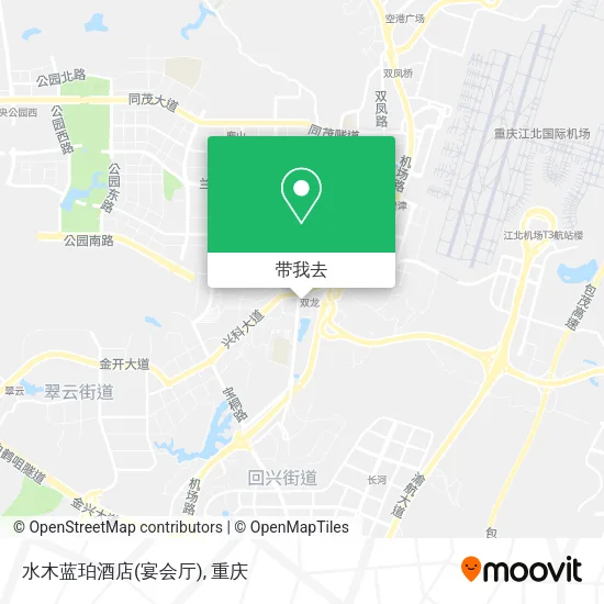 水木蓝珀酒店(宴会厅)地图