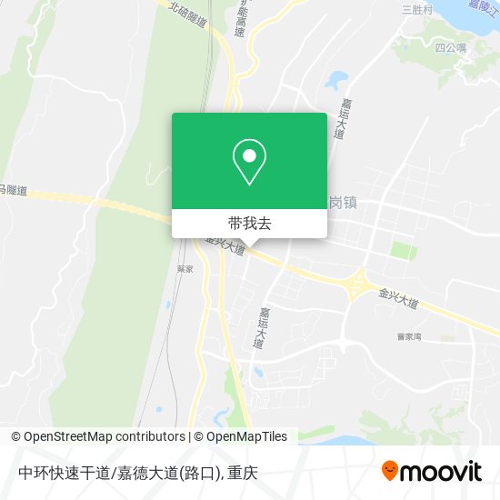 中环快速干道/嘉德大道(路口)地图