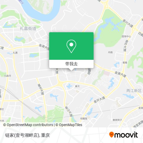 链家(壹号湖畔店)地图