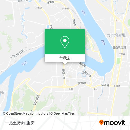 一品土猪肉地图