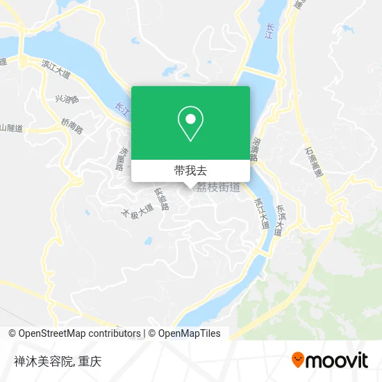 禅沐美容院地图