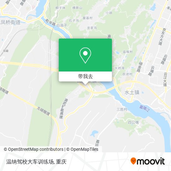 温纳驾校大车训练场地图