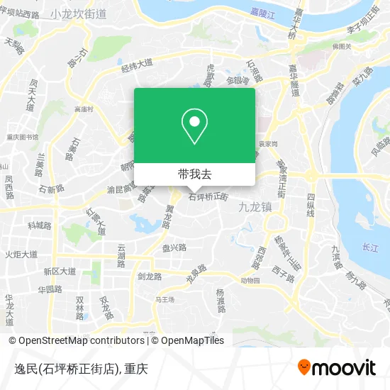 逸民(石坪桥正街店)地图