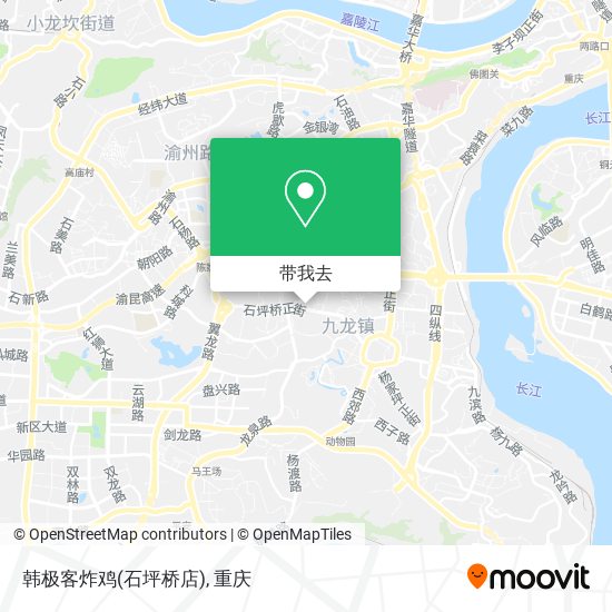 韩极客炸鸡(石坪桥店)地图