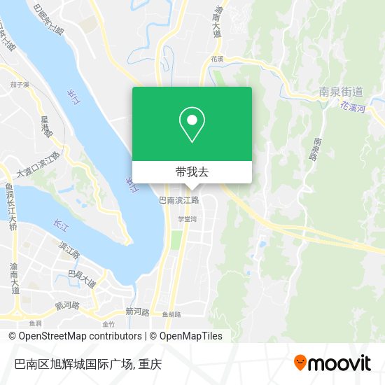 巴南区旭辉城国际广场地图