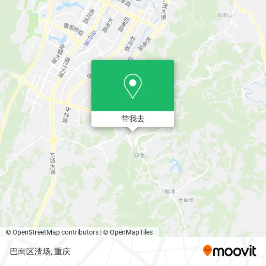 巴南区渣场地图