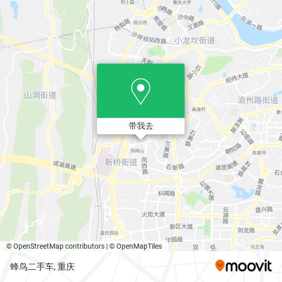 蜂鸟二手车地图