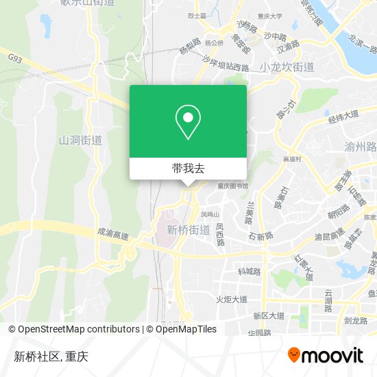 新桥社区地图