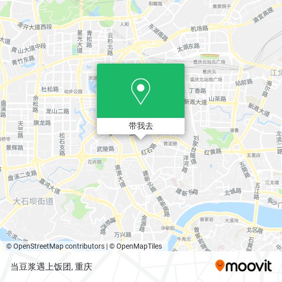 当豆浆遇上饭团地图