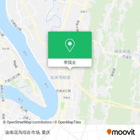 渝南花鸟综合市场地图
