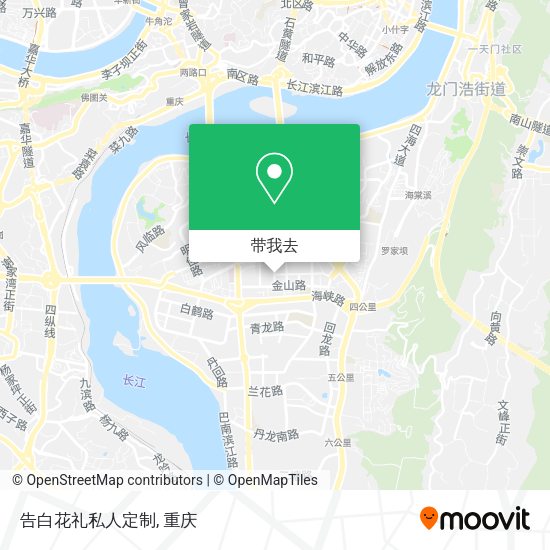 告白花礼私人定制地图
