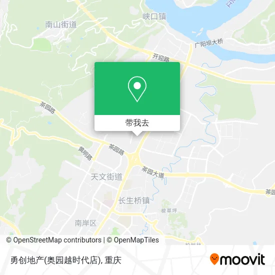 勇创地产(奥园越时代店)地图