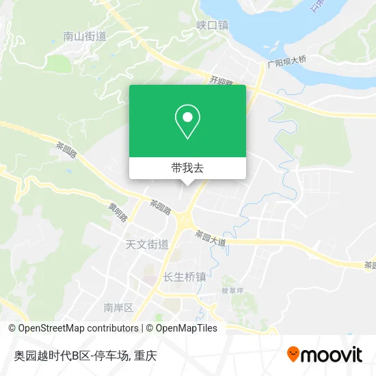 奥园越时代B区-停车场地图