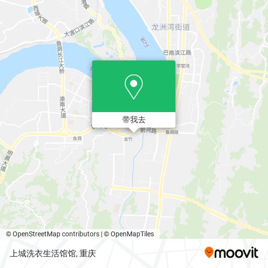 上城洗衣生活馆馆地图