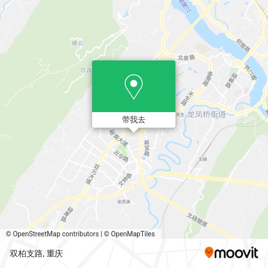 双柏支路地图