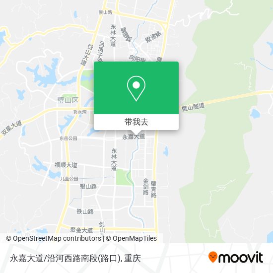 永嘉大道/沿河西路南段(路口)地图