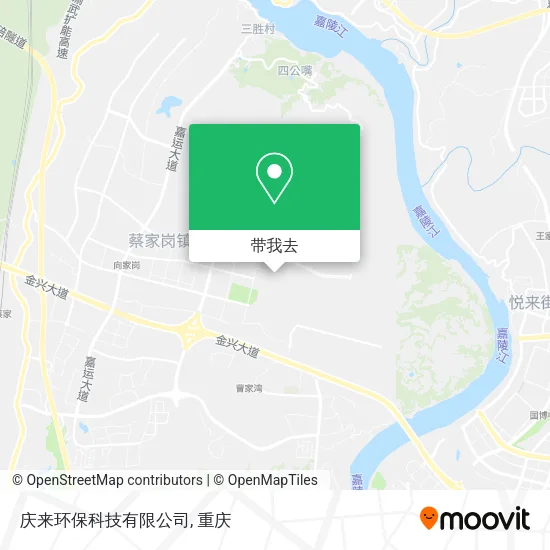 庆来环保科技有限公司地图
