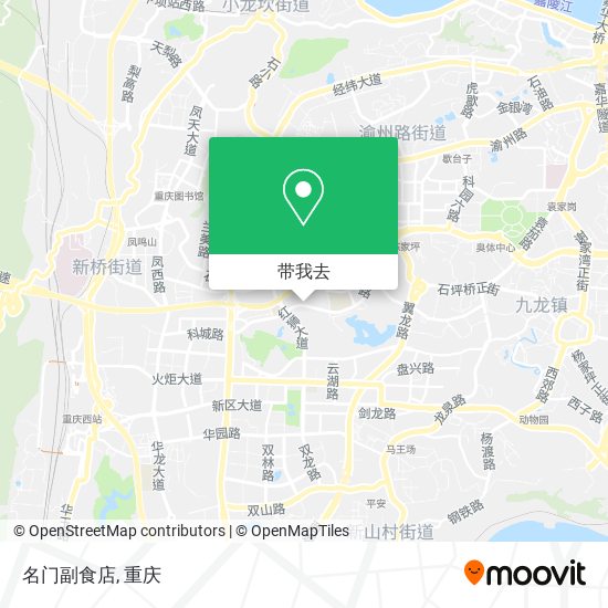 名门副食店地图