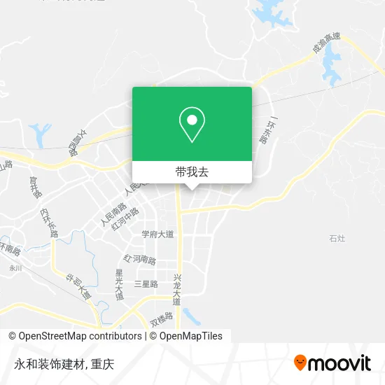 永和装饰建材地图
