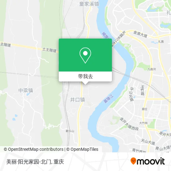 美丽·阳光家园-北门地图