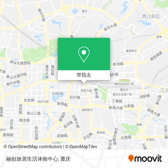 融创旅居生活体验中心地图