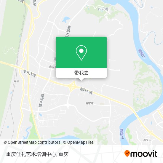 重庆佳礼艺术培训中心地图