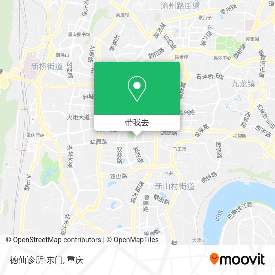 德仙诊所-东门地图