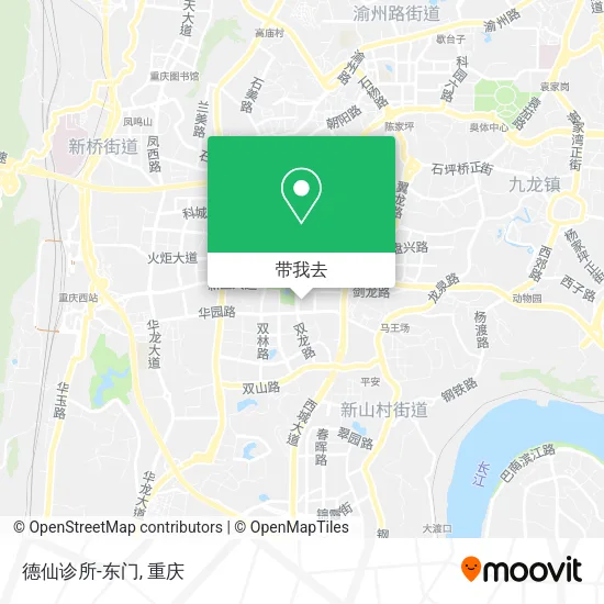 德仙诊所-东门地图