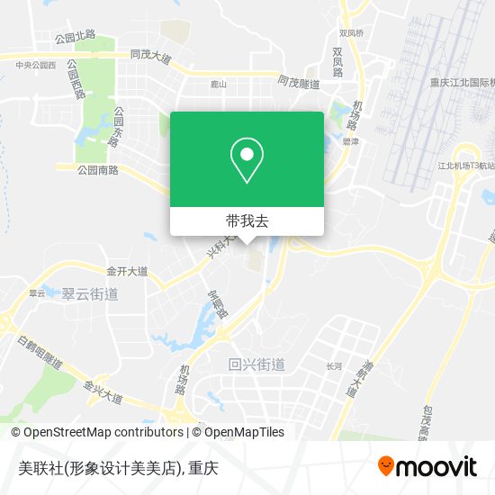 美联社(形象设计美美店)地图