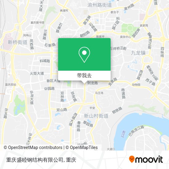 重庆盛睦钢结构有限公司地图