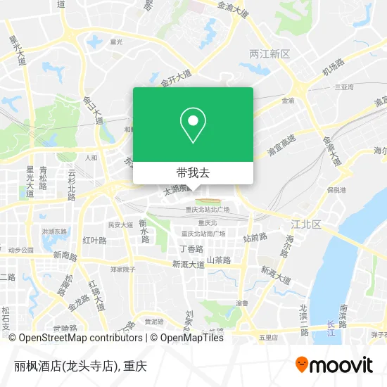 丽枫酒店(龙头寺店)地图