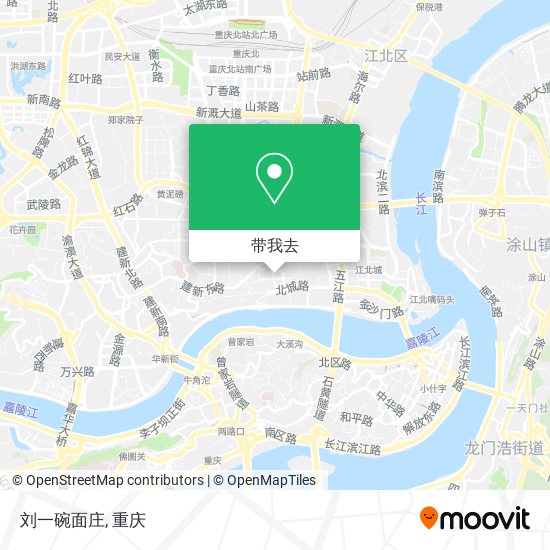 刘一碗面庄地图