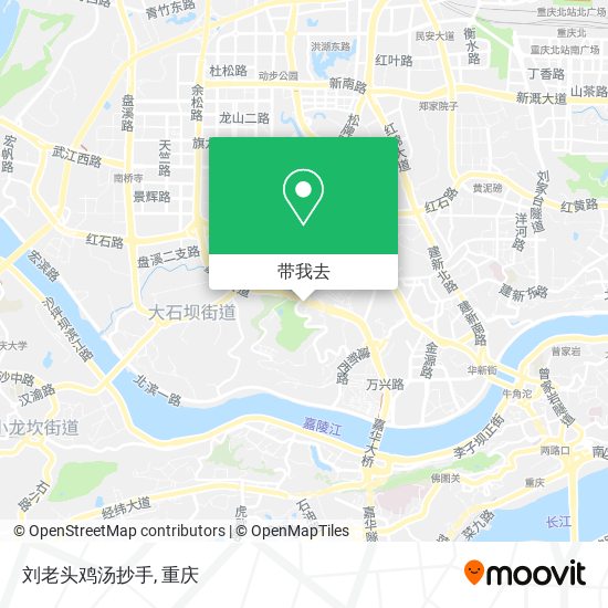 刘老头鸡汤抄手地图