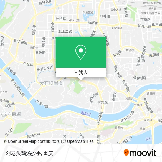 刘老头鸡汤抄手地图