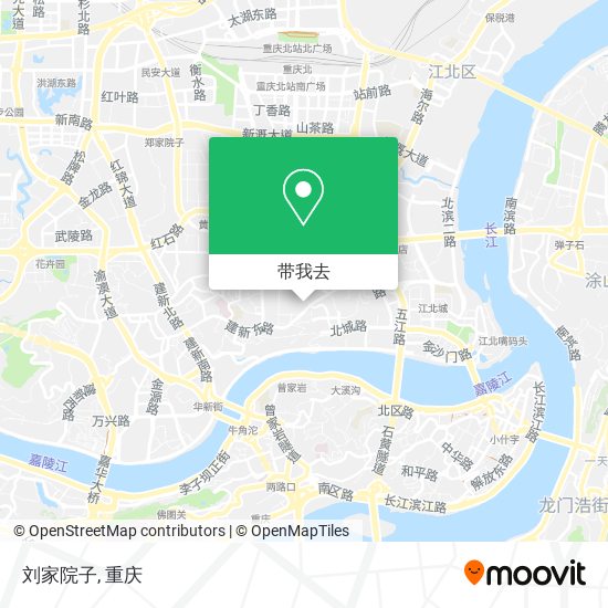 刘家院子地图