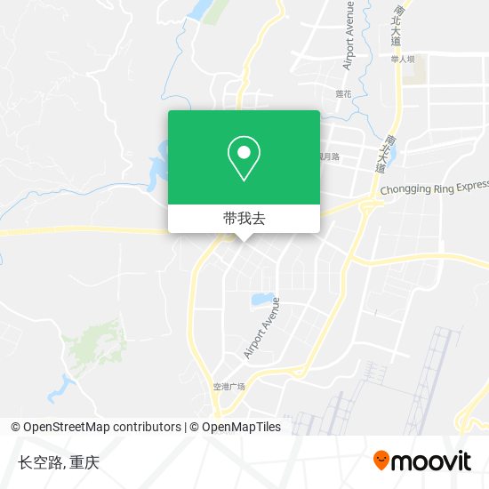 长空路地图