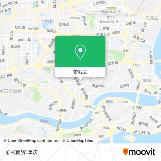 皓祯商贸地图