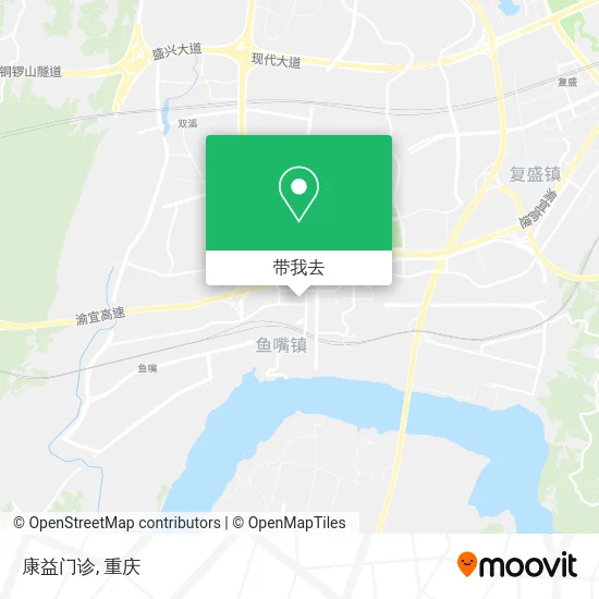 康益门诊地图