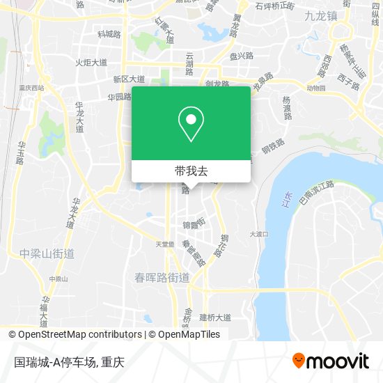国瑞城-A停车场地图