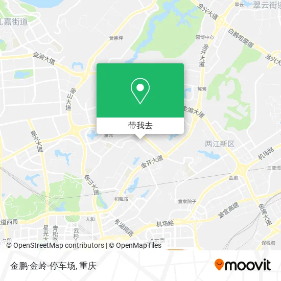 金鹏·金岭-停车场地图